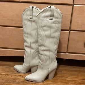 Steve Madden - Bone leather boots
